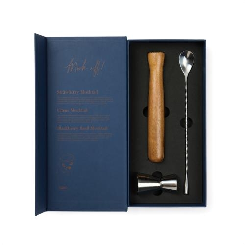 VINGA Story of mocktail giftset blauw