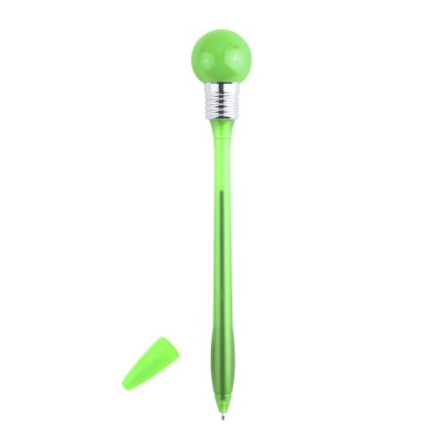 Pen met lichtje Nicky blauw