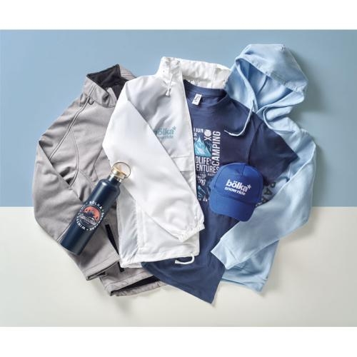 Organisch katoenen cap Bicca blauw
