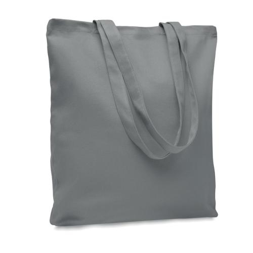 Stevige canvas boodschappentas Rassa coloured grijs