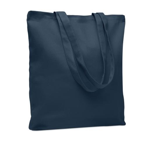 Stevige canvas boodschappentas Rassa coloured navy