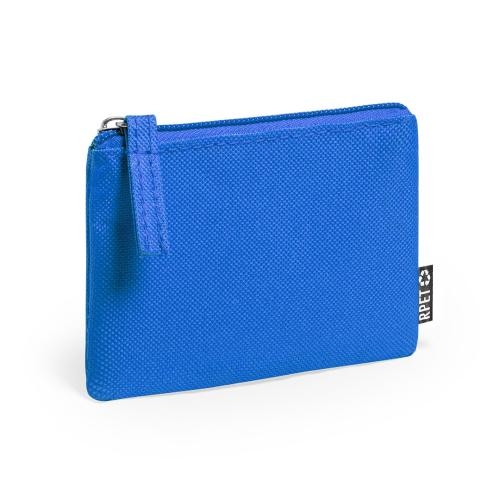 Polyester portemonnee Nelsom blauw