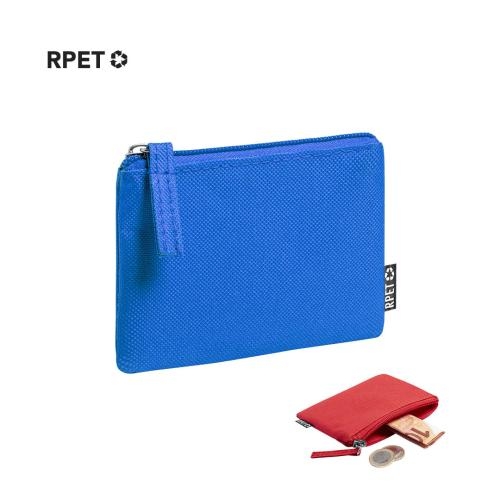 Polyester portemonnee Nelsom blauw