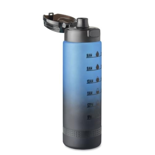RPET sportwaterfles 1L Level blauw