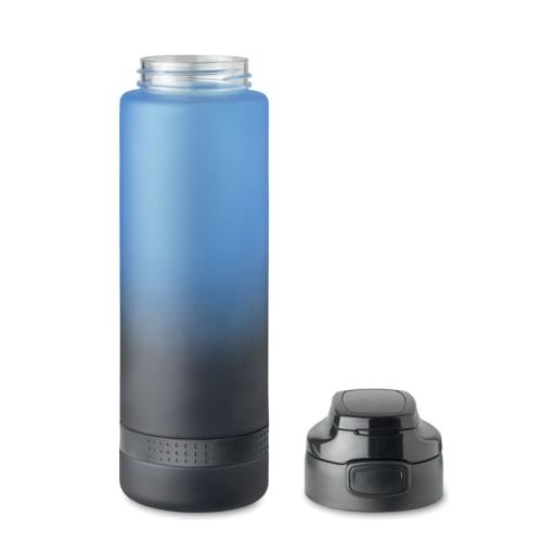 RPET sportwaterfles 1L Level blauw