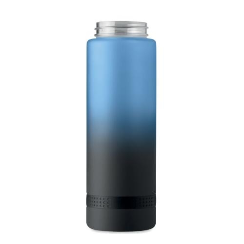 RPET sportwaterfles 1L Level blauw