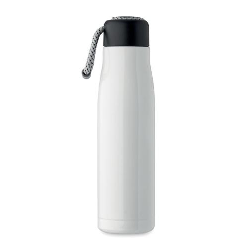 RVS dubbelwandige fles 500 ml Cordle wit