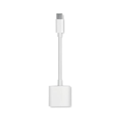 ABS-aansluiting audiosplitter type Koenet wit