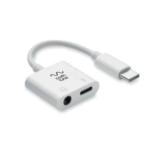 ABS-aansluiting audiosplitter type Koenet wit