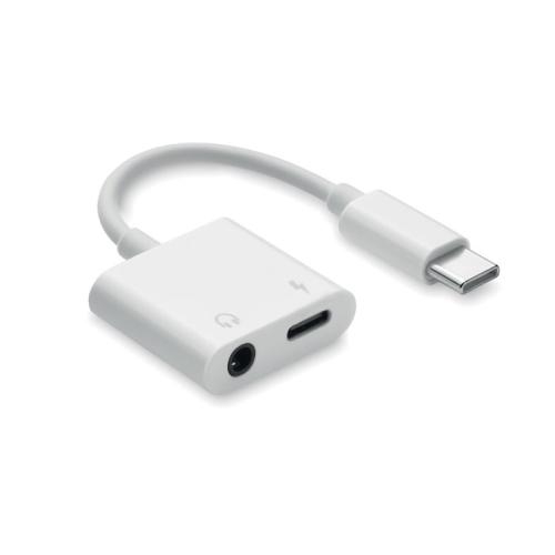 ABS-aansluiting audiosplitter type Koenet wit