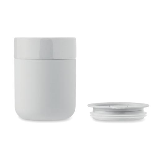 Keramische beker 330 ml Qeram wit