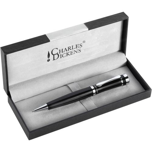 Balpen Charles Dickens zwart