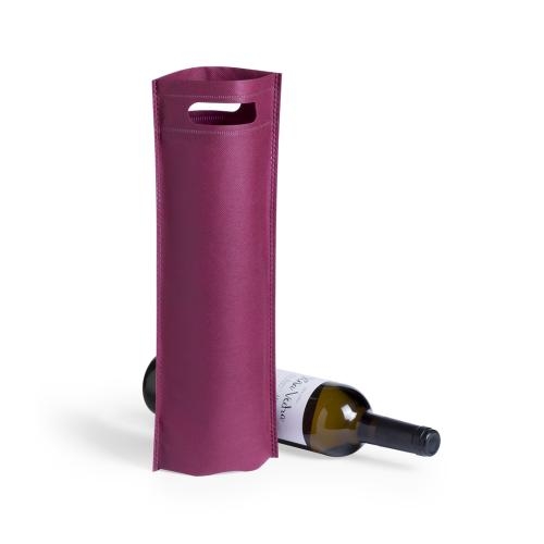 Non woven wijntas Varien zwart