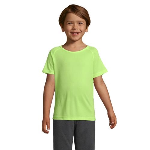 Kinder T-shirt Sporty kids neon yellow