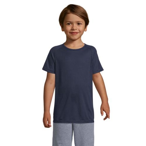 Kinder T-shirt Sporty kids marineblauw