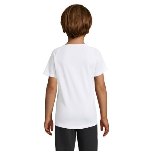 Kinder T-shirt Sporty kids wit