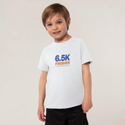 Kinder T-shirt Sporty kids wit