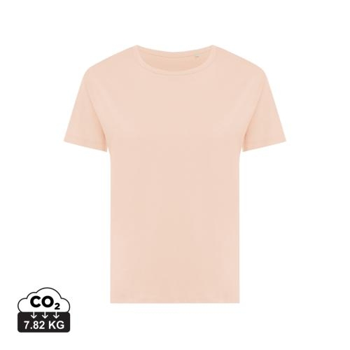 Iqoniq Yala dames gerecycled katoen T-shirt peach,l