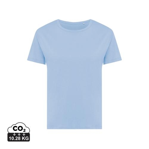 Iqoniq Yala dames gerecycled katoen T-shirt hemelsblauw,l