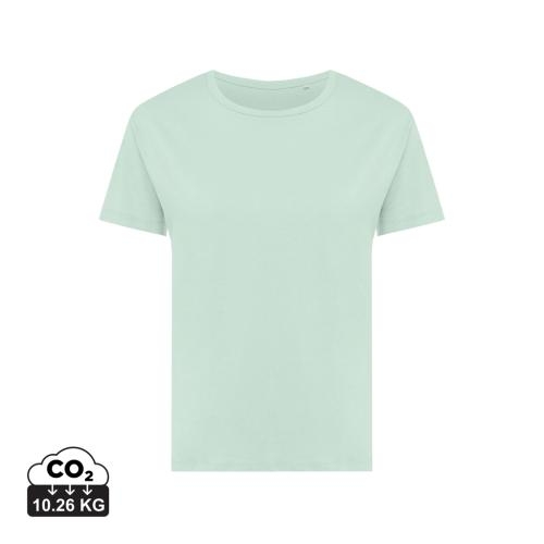 Iqoniq Yala dames gerecycled katoen T-shirt mint green,m