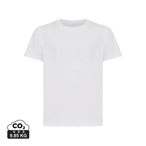 Iqoniq Koli kids gerecycled katoenen T-shirt recycled white,34