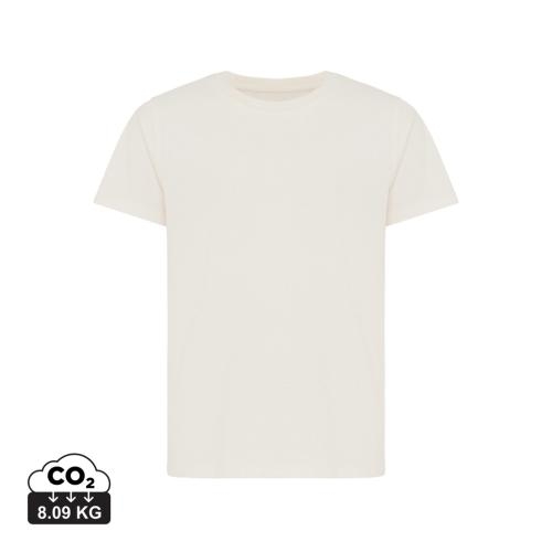 Iqoniq Koli kids gerecycled katoenen T-shirt naturel,34