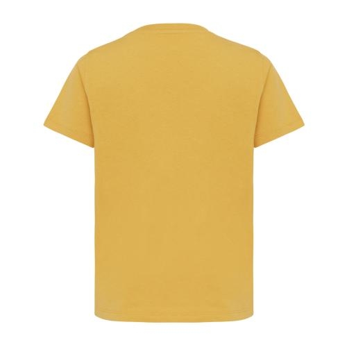 Iqoniq Koli kids gerecycled katoenen T-shirt geel,34