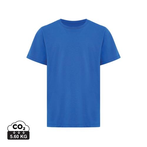 Iqoniq Koli kids gerecycled katoenen T-shirt royal blue,34