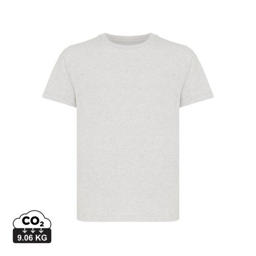 Iqoniq Koli kids gerecycled katoenen T-shirt light heather grey,34