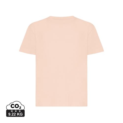 Iqoniq Koli kids gerecycled katoenen T-shirt peach,34