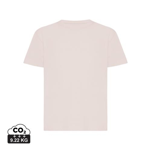 Iqoniq Koli kids gerecycled katoenen T-shirt lichtroze,34