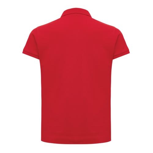 Iqoniq Yosemite dames recycled katoen pique polo rood,l