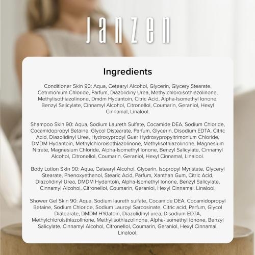 Janzen Travel Set Skin 90 zwart