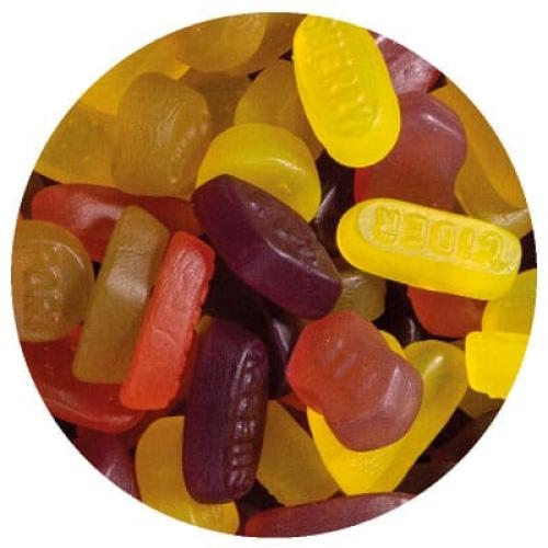 Weckpot 1,5L met snoep winegums