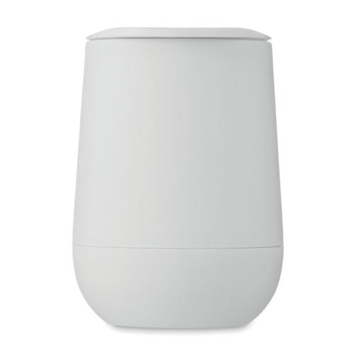 Dubbelwandige to-go beker 300 ml wit