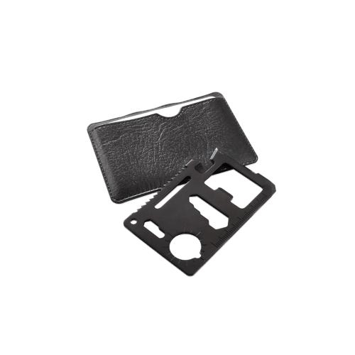 Multitool creditcard zwart