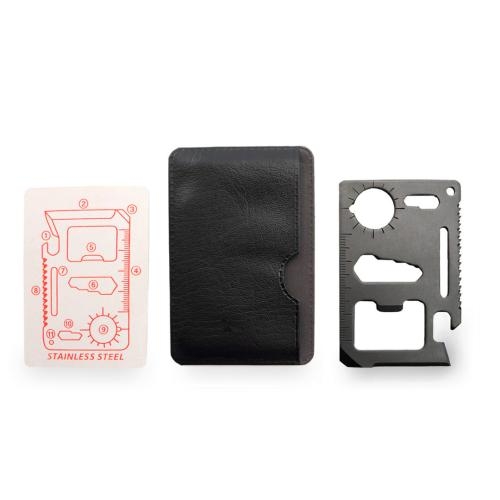 Multitool creditcard zilver
