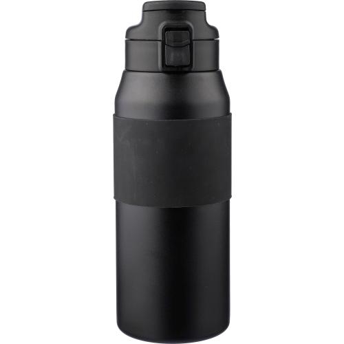 Dubbelwandige drinkfles 800 ml Kati zwart