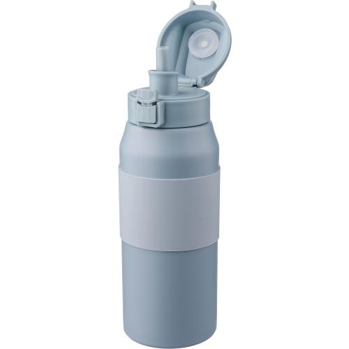 Dubbelwandige drinkfles 800 ml Kati blauw