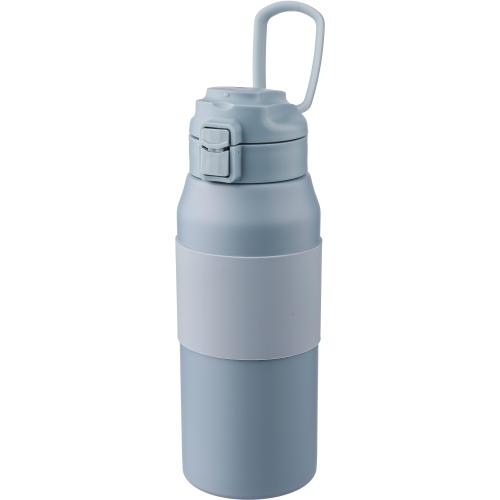 Dubbelwandige drinkfles 800 ml Kati blauw