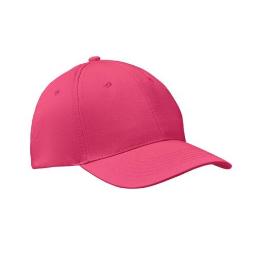 Katoenen baseball cap Basie fuchsia