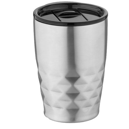 Geïsoleerde drinkbeker Geo zilver