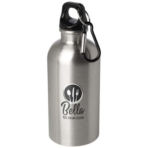 RCS RVS enkelwandige waterfles Oregon 400 ml zilver