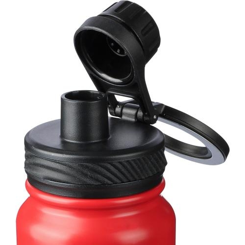 RVS dubbelwandige fles 800 ml Zinnia wit