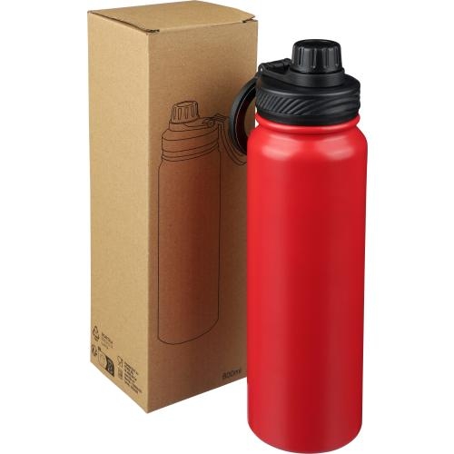RVS dubbelwandige fles 800 ml Zinnia wit