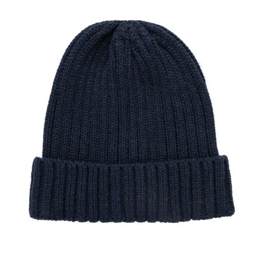 Kennedi AWARE™ Polylana®beanie brede rib donkerblauw