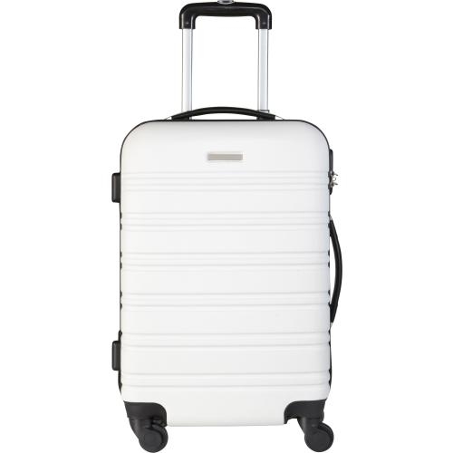 Trolley 4 wielen 18'/46 cms wit