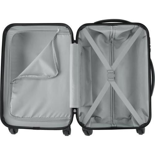 Trolley 4 wielen 18'/46 cms wit