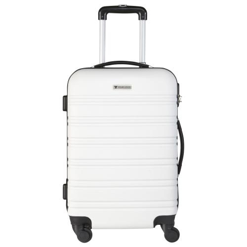 Trolley 4 wielen 18'/46 cms wit