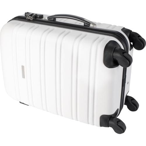 Trolley 4 wielen 18'/46 cms wit
